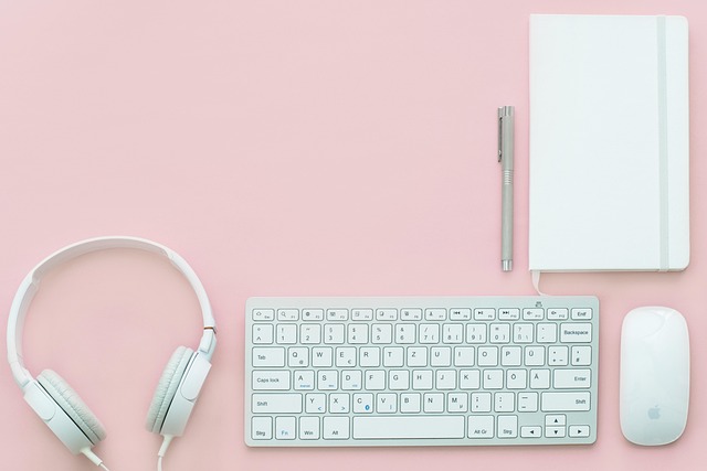 Abstract pastel workspace representing casino online product planning